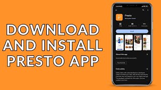 Presto App: How to Download & Install Presto App on Android Mobile? screenshot 5