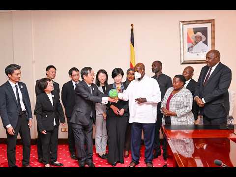 President Museveni Welcomes Japanese Delegation to Deepen Bilateral Relations