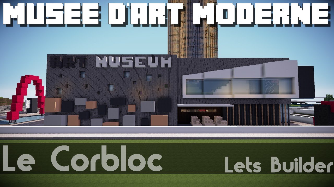 Minecraft - Musée d'Art Moderne - YouTube