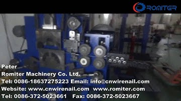 Hydraulic Type Bucket Handle Making Machine-Romiter Machinery