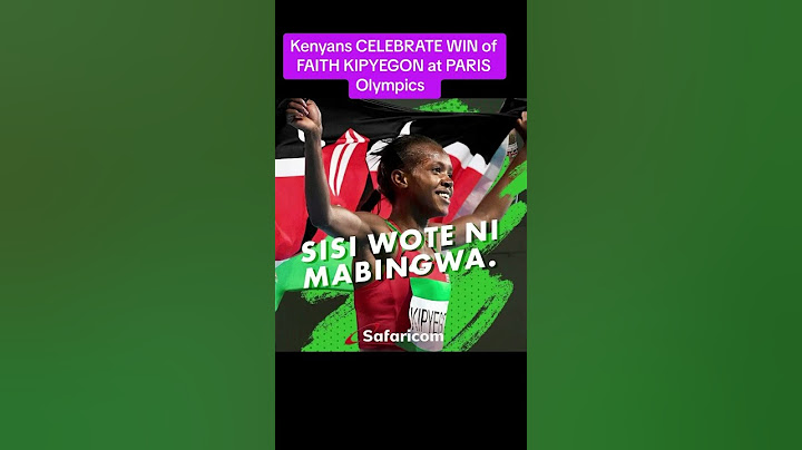HOW DOES  KENYANS celebrates GOLD win of FAITH KIPYEGON at 1500M? 🇰🇪 #paris2024 Highlights #shorts