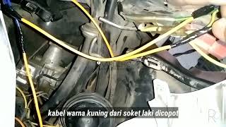 Cara Memasang  Mengganti Saklar Mio Lama Ke Soul Gt  Project Weeskin