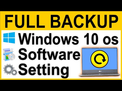 How to Backup Windows 10 OS Full Recovery  amp  Restore Setup