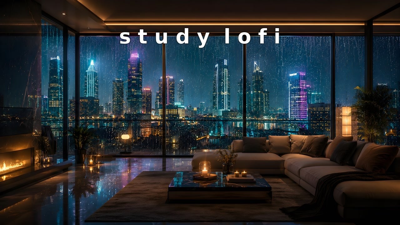 100 Minutes of Rain & Lofi | Concentration Music for Work