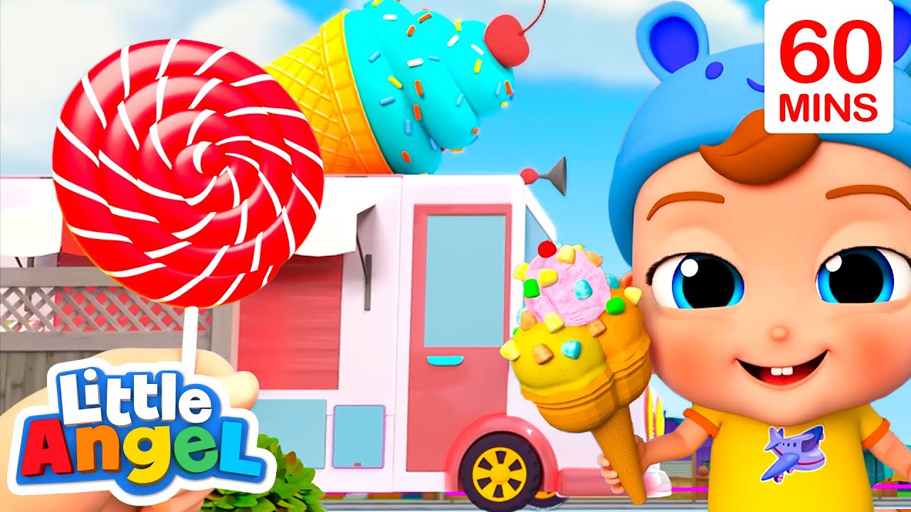 Lollipop and Ice Cream Song Nursery Rhymes for kids Little Angel