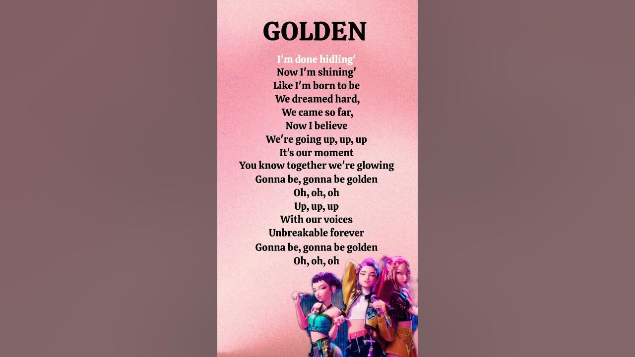 K-pop Demon hunter - Golden (lyrics) #kpop #huntrix #kpopdemonhunters #golden #lyrics #shorts K-pop Demon hunter - Golden (lyrics) #kpop #huntrix #kpopdemonhunters #golden #lyrics #shorts