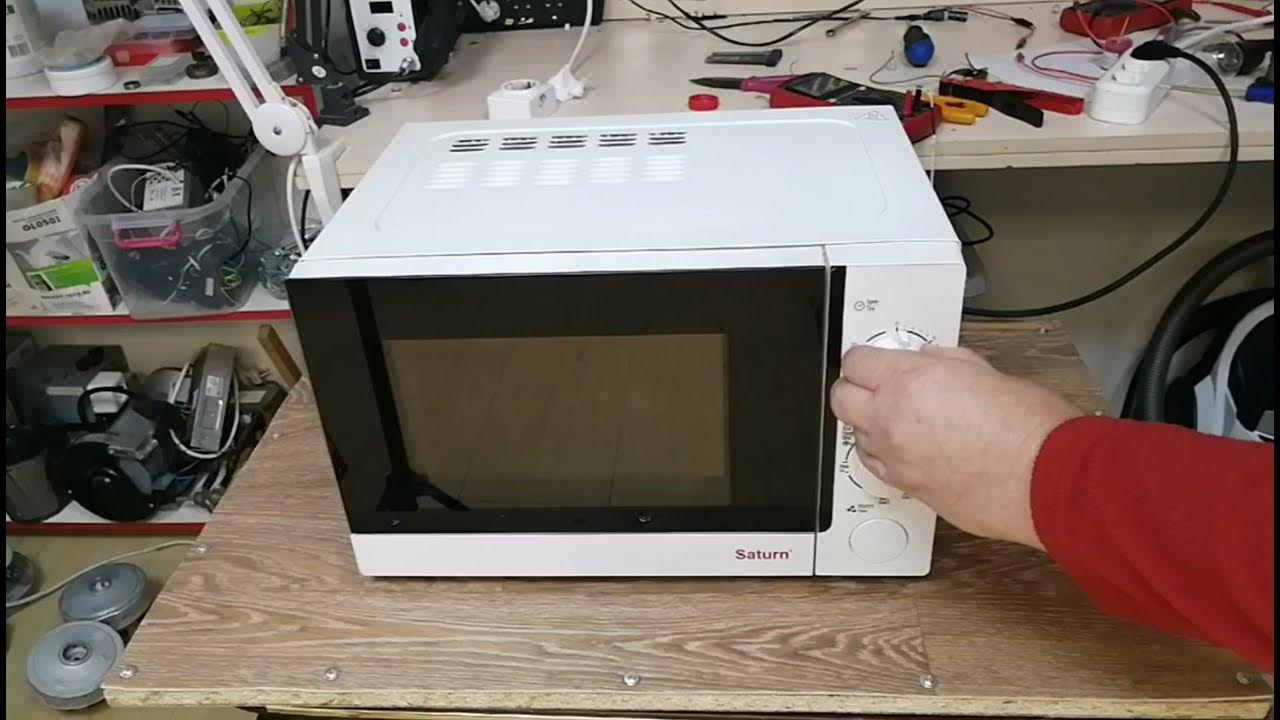 Микроволновка не греет потому что Не поступает 220v на трансформатор ...