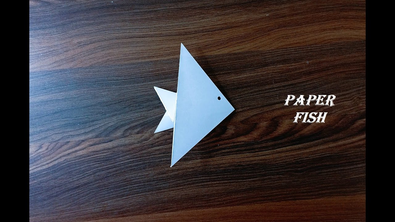 Paper Fish || Easy to make - YouTube