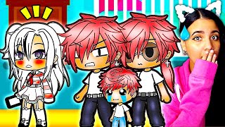 My 3 Overprotective Brothers...😅😂 Gacha Life Mini Movie Funny Story Reaction ft Voice Actors!