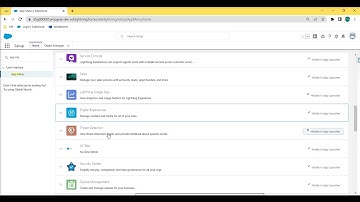 Add or Remove or Arrange in App Menu or App Launcher #inSalesforce