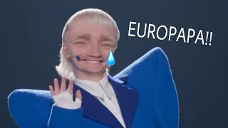EUROPAPA but every time Joost sings “EUROPAPA” it speeds up
