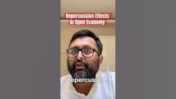 Repercussion Effects #indianeconomicservices #cuetpgeconomics #ugcneteconomics #rbigradeb #upsc