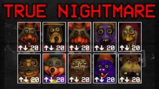 ATTEMPT #8 AT 10/20 MODE | FNAF Chuck E. Cheese's: Rebooted - Part 11