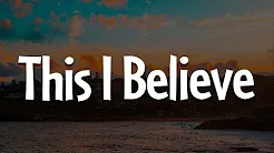 This I Believe, No Longer Slaves (yrics) - Bethel Music, Jonathan David Helser, Melissa Helser thumbnail