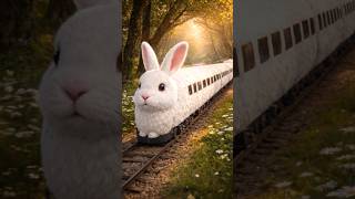 🐰 Khargosh Ban Gayi Train! 😍 | Funny AI Short