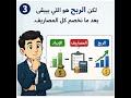 الحلقة الرابعة من المحاسبة في دقائق "الايراد والربح"