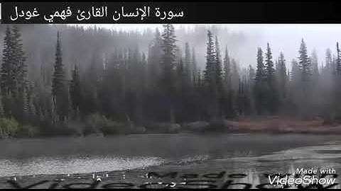 سورة الإنسان  القارئ فهمي غودل