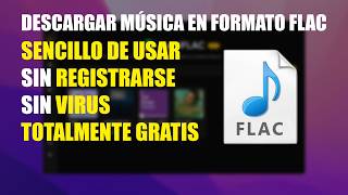 ✅ DESCARGA música en excelente calidad (FLAC) SIN REGISTRARSE, GRATIS y SIN ANUNCIOS screenshot 1