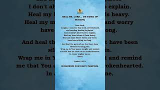 GOD, PLEASE HEAL THE PARTS OF ME I HIDE #nightprayer #prayerbeforebed #healingprayer