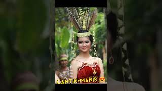 Dewek Nias And Dayak Cantik!+Manis 💥 😍😍#shorts #terbaru #viral #nias #dayak #manis #cantiknya