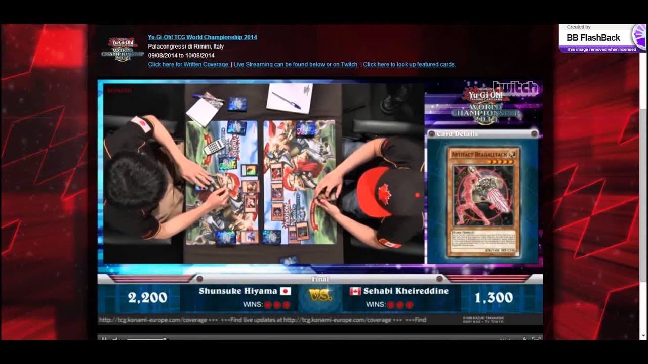 Yu-Gi-Oh! World Championship 2012 - FINAL MATCH: Stefano Memoli