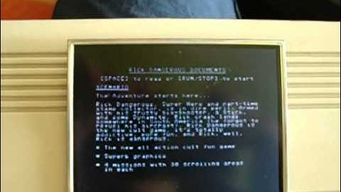 C64 MOD - LCD from cars TV, SD2IEC, build-in Amp.