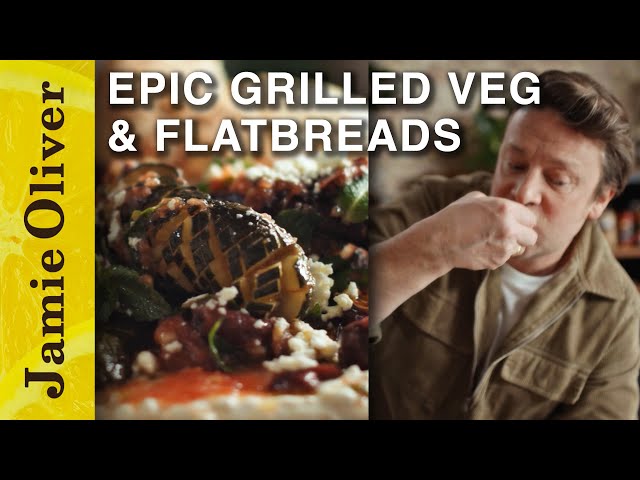 Epic Grilled Veg & Flatbreads | Jamie's Air-Fryer Meals, with Tefal | Channel 4, Mondays, 8pm