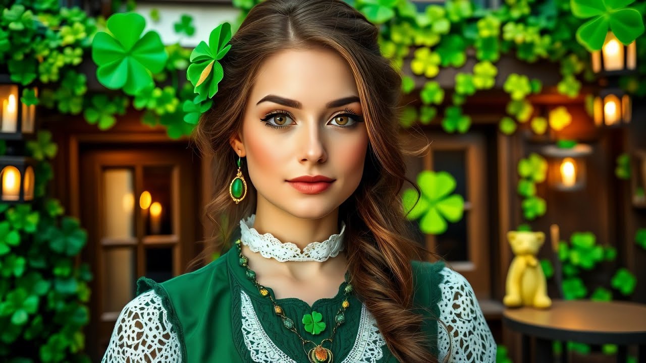Irish Tavern Music – Luck of the Irish Inn | Happy, Celtic ☘️