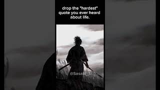 'Hardest quote you ever heard' most liked one got a pinπ. #shorts #quotes #anime 'Hardest quote you ever heard' most liked one got a pinπ. #shorts #quotes #anime