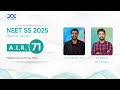 NEET SS 2025 Medical Group Rank 71 - Dr Prakhar Jain's Success Story | Dr Vishnu