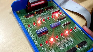 Counting 1s using Logic Controller Interface | Microprocessor Lab | RITB