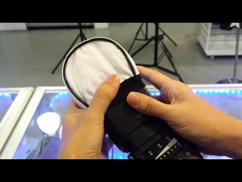 Bounce soft Diffuser for Universal DSLR Flashlight