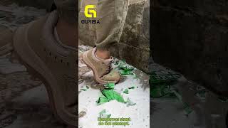 Stylish Safety Shoes vs Brutal Smash & Puncture Test #safetyshoes #workshoes  #guyisa