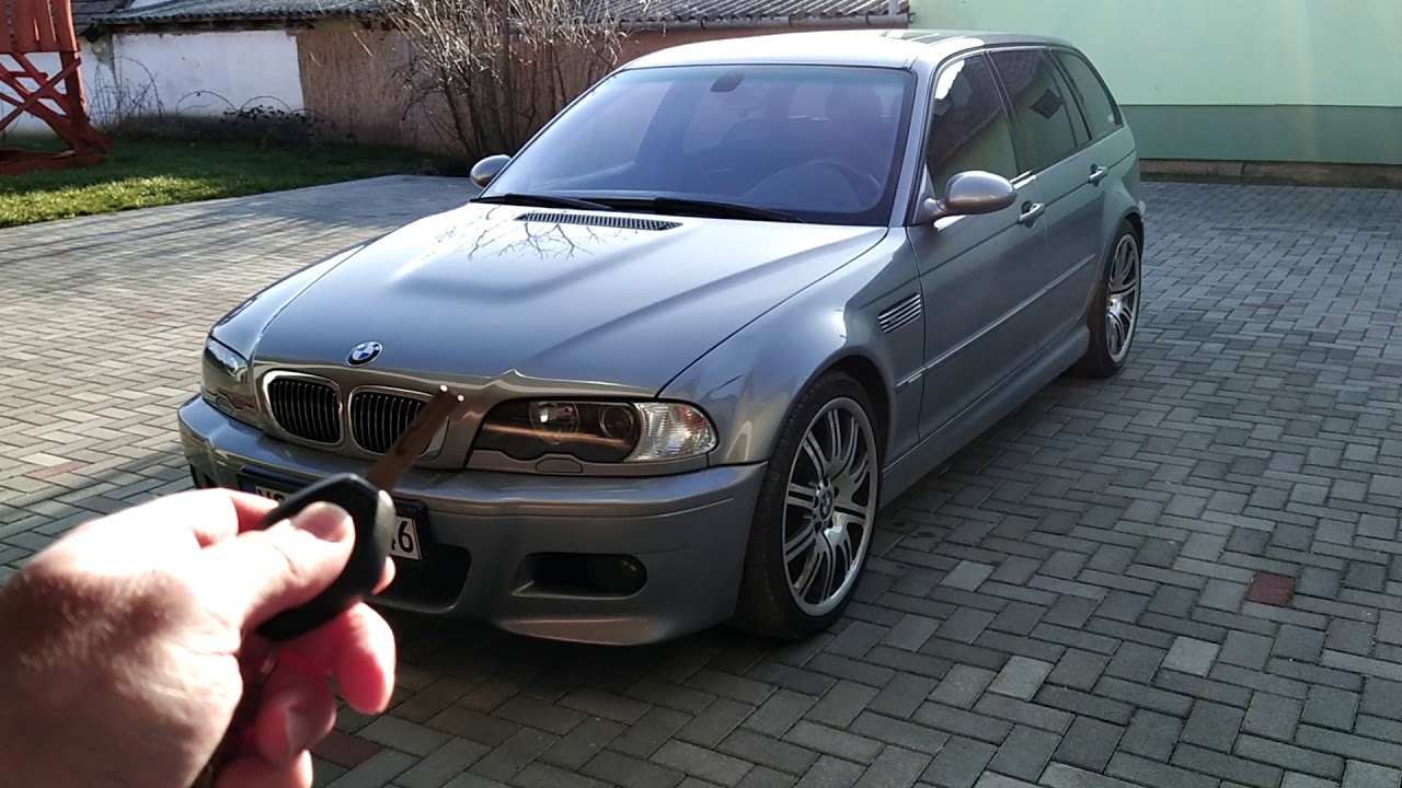 BMW E46 M3 Touring - remote folding mirror