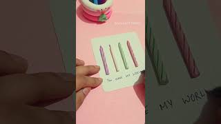 Handmade card for your loved ones easy gift card ideas #diy #craft #handmade #giftideas #couple