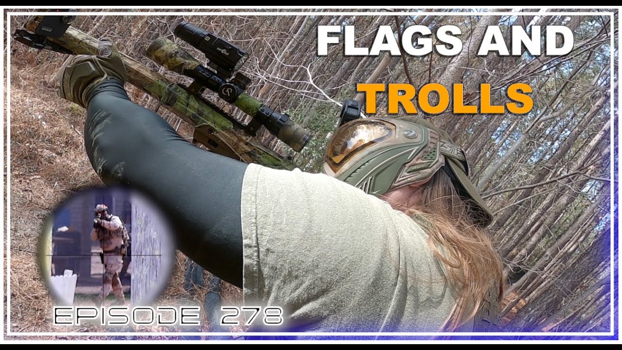AIRSOFT | Capture The Flag, Kill the Troll | Silverback SRS-A2