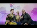 Junior Ice Dance Winner Interview | Pidgaina / Koval | Budapest 2023 | #JGPFigure