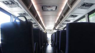 Onboard 2008 MCI D4500CT #2247 on the BxM3