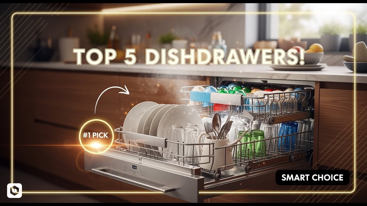 TOP 5 Best Dishdrawer Dishwashers 2026 | Smart, Space-Saving Alternative to Traditional Dishwashers