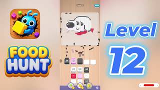 Food Hunt Level 12 Walkthrough 🐜🍔 | Food Hunting Puzzle Game | Go Answer