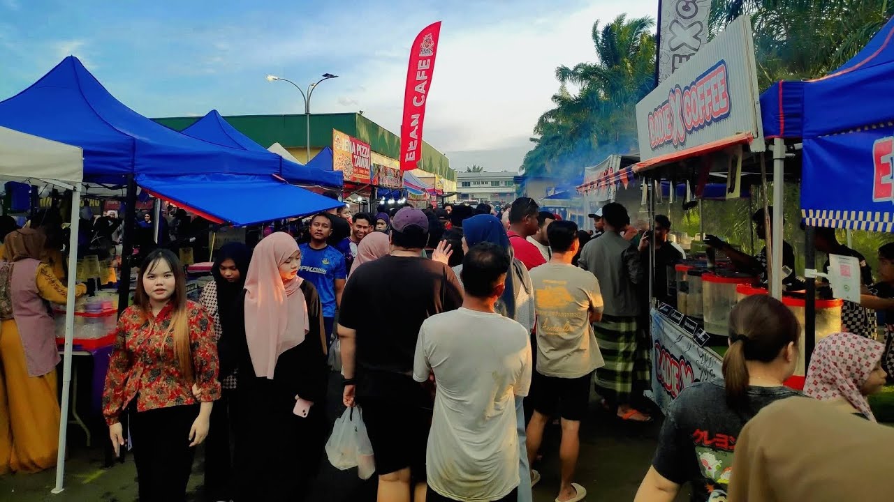 Вирусный желтый рис с базара Батарас Тавау Рамадан