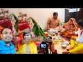 Ghar par puja ho rahi aaj  sonal marriage vlog