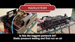 Is This The Biggest Partwork Kit? Kingscale 5 Gauge 1500 Loco From Silver Crest Running On Air