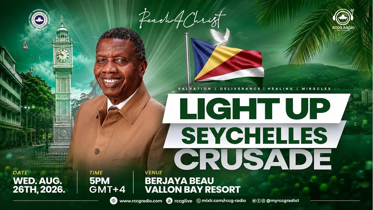 PASTOR E.A ADEBOYE | LIGHT UP SEYCHELLES CRUSADE