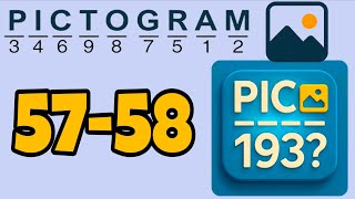 PICTOGRAM Picture Cryptogram 57 58