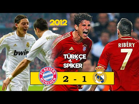 Bayern Münih 2-1 Real Madrid | Türkçe -  2012 ŞL Yarı Final
