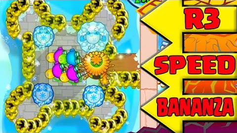 Bloons TD Battles - NEW MOST CRAZY GAMEMODE EVER! - Bloons TD Battles R3 Speed Bananza