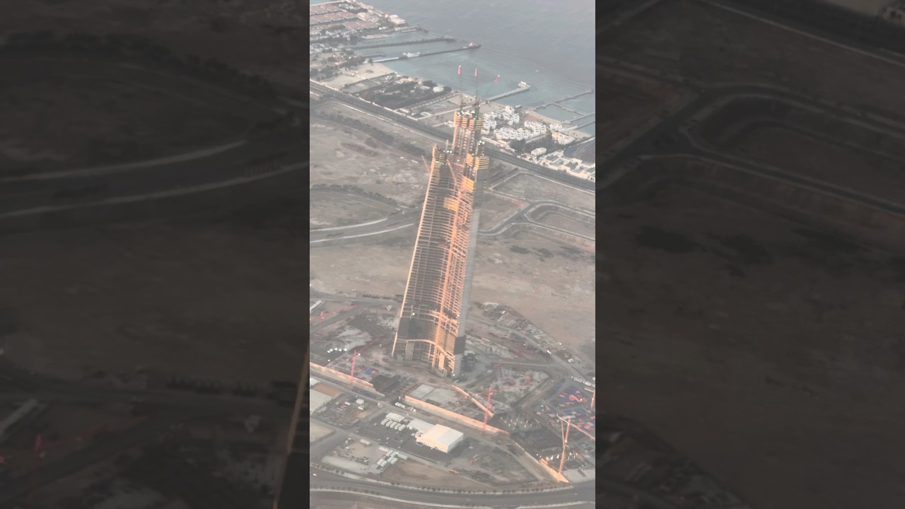 WORLD HIGHEST Kingdom Tower Jeddah Sky Vew 