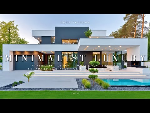 How Minimalist Luxury House Design Is Shaping Prestige Class Homes in 2026