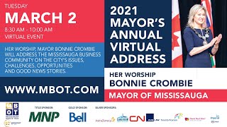 March 2, 2021 | Mayor Bonnie Crombie's Annual Address | MBOT Events
